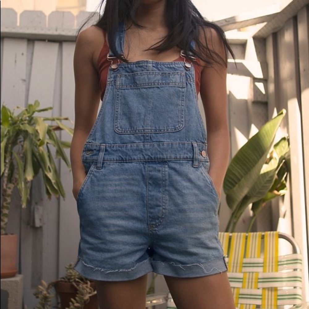 BDG Leila Denim Shortall Overall